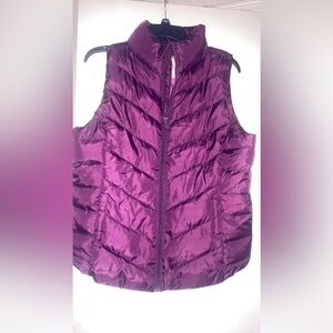 Women’s puffer vest.
